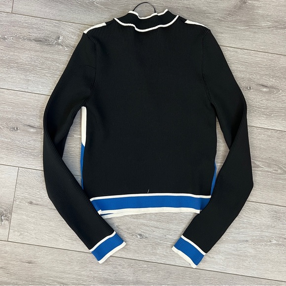 Mango | Color-block Ribbed Sweater - Picture 10 of 14